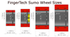 FingerTech Urethane Sumo Wheel (single) - FT-SUMO-WHEEL