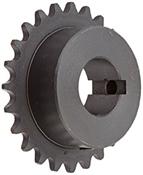 1/2 pitch Type B Sprocket - 22 teeth, 1 inch bore