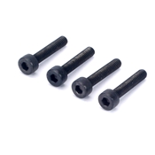 Dubro 4x18mm Socket Head Cap Screws (4)