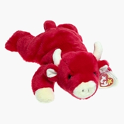 Ty Beanie Baby - Snort the Bull