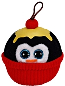 Ty Penguin Ornament/ Vanilla icing